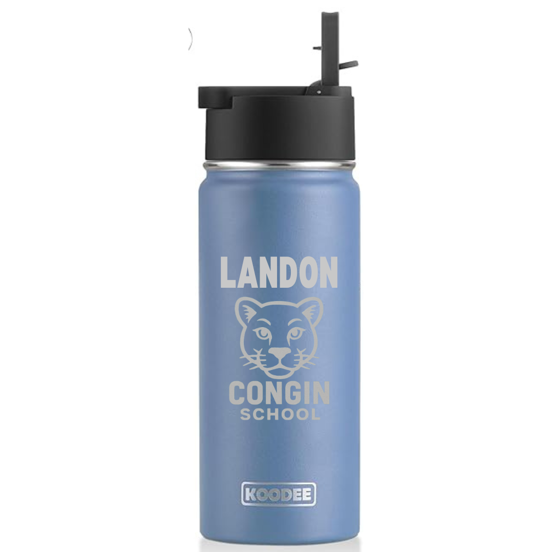 Personalized Congin Cougar Water Bottle – 18oz Stainless Steel