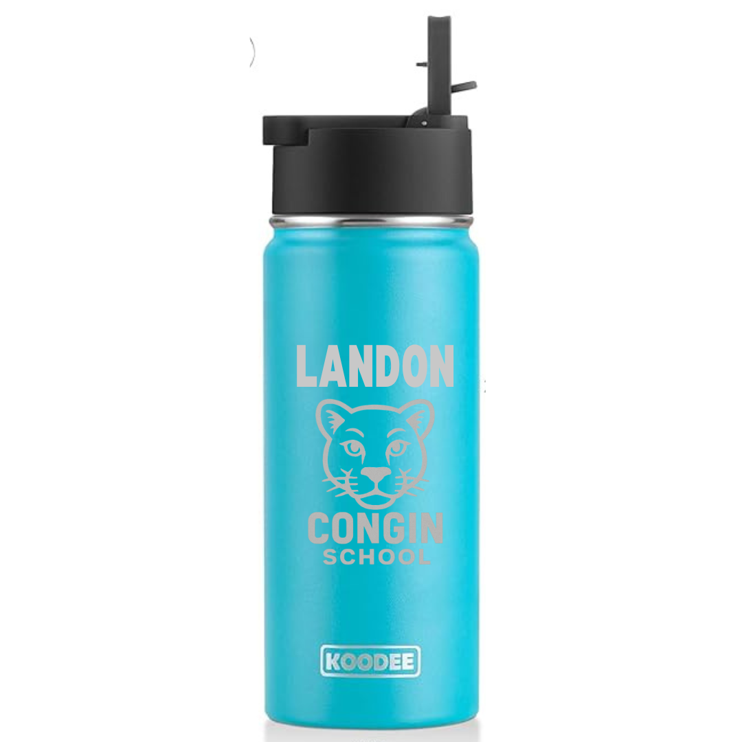 Personalized Congin Cougar Water Bottle – 18oz Stainless Steel