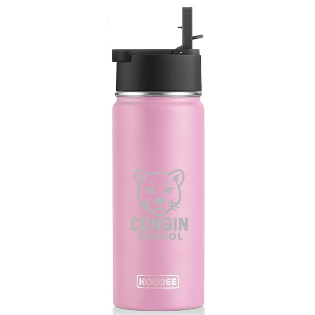 Personalized Congin Cougar Water Bottle – 18oz Stainless Steel