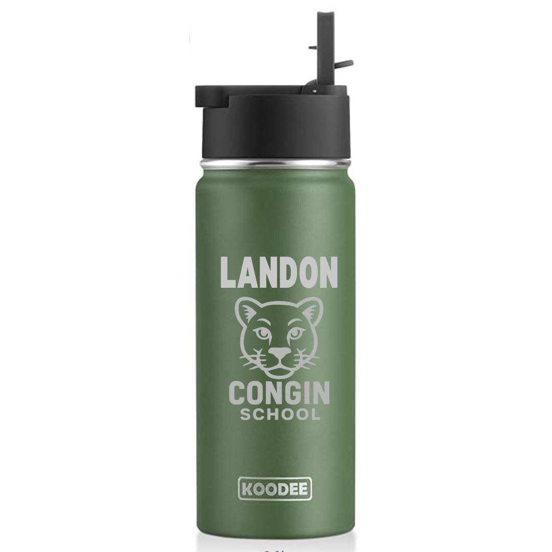 Personalized Congin Cougar Water Bottle – 18oz Stainless Steel