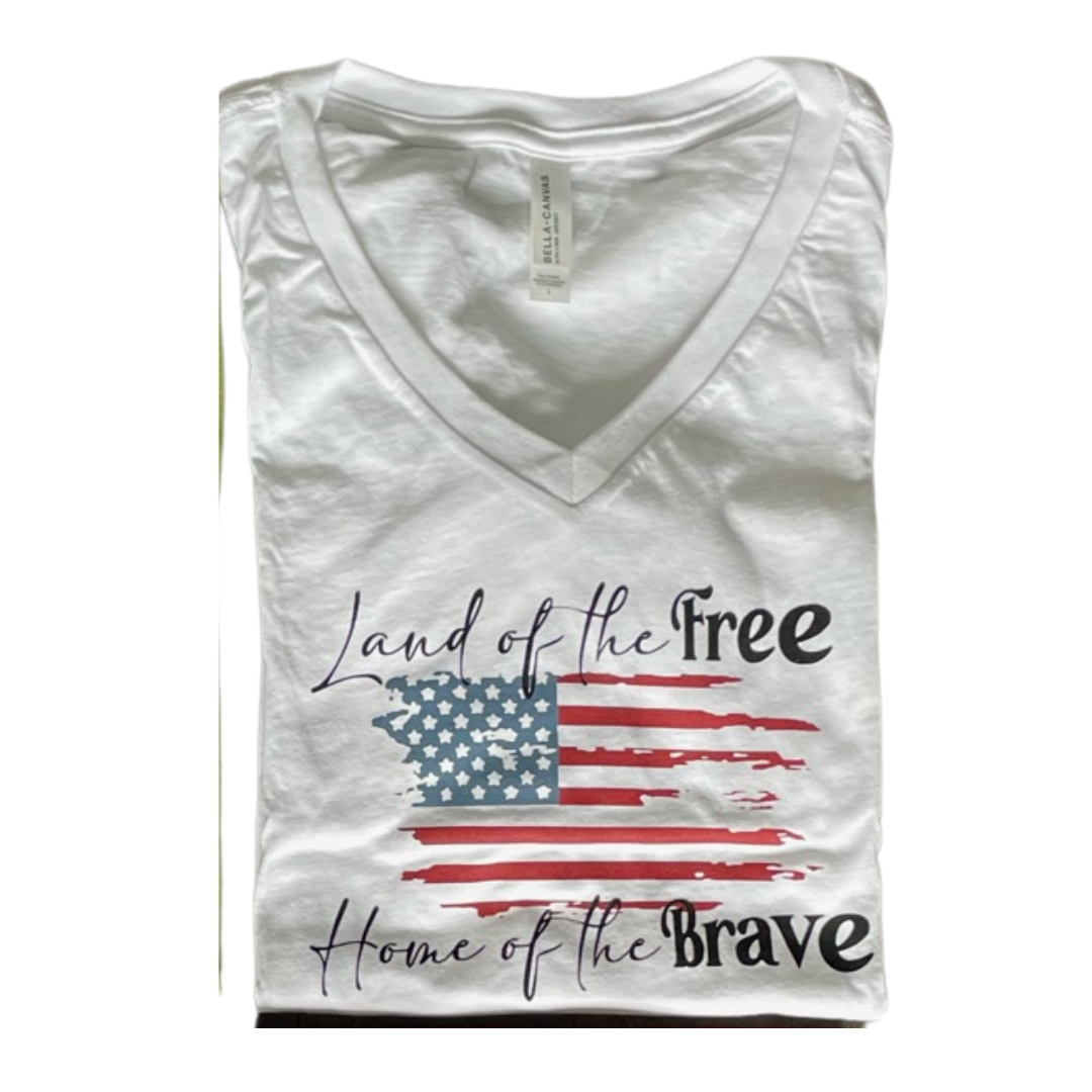 Land of the Free, Home of the Brave T-Shirt