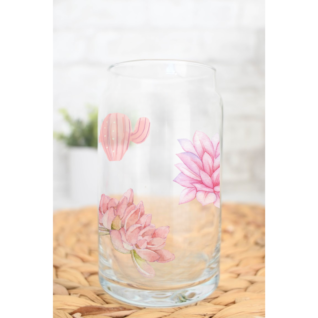 Cactus Can Glass Cups