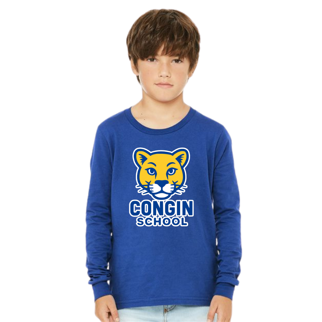 Youth Congin Cougar Long Sleeve T-Shirt