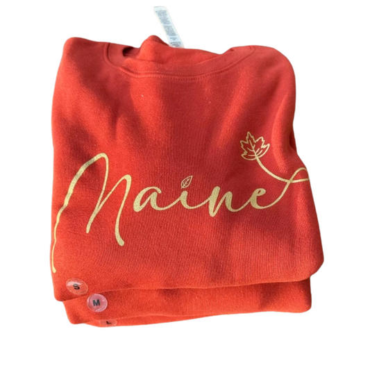 Maine Fall Crewneck