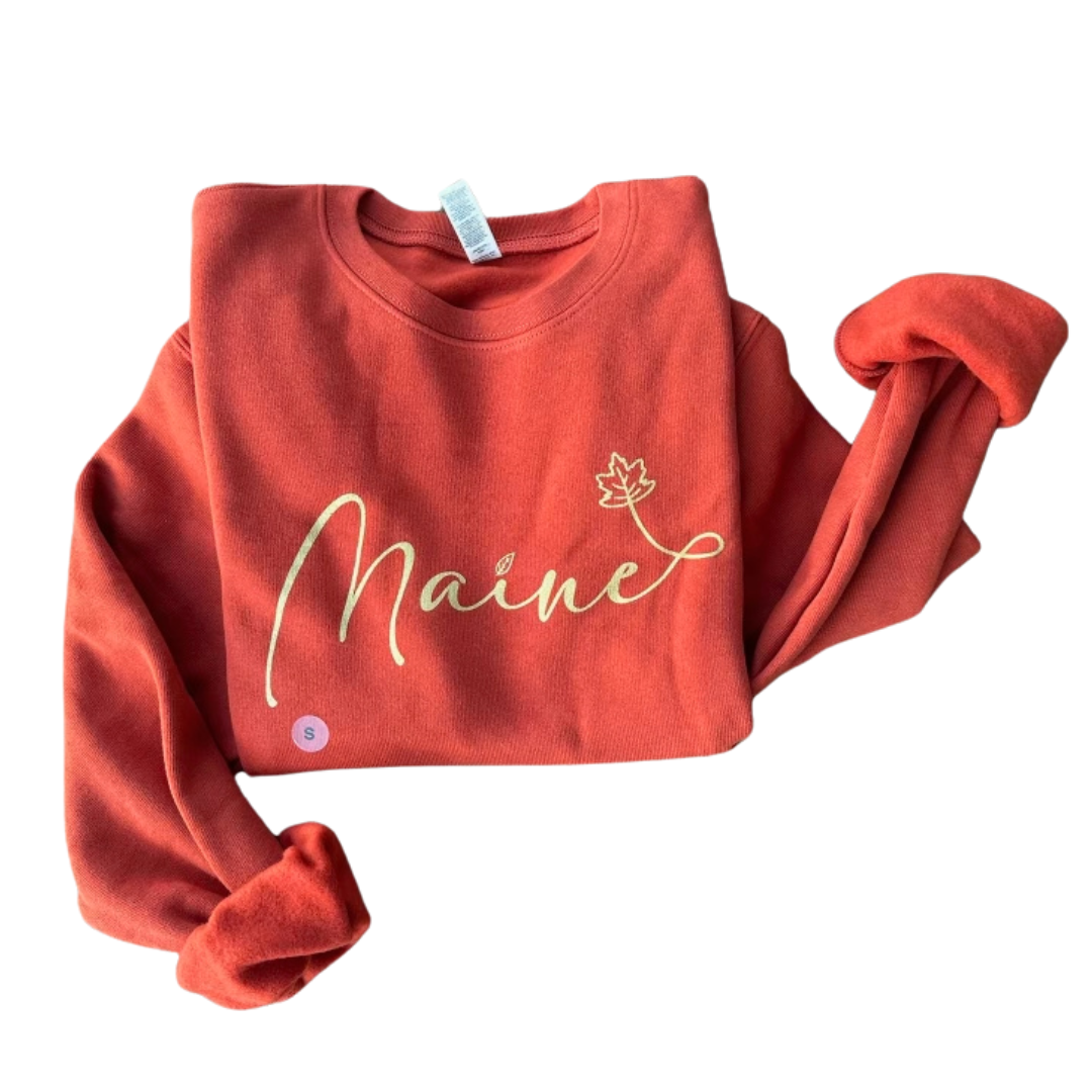 Maine Fall Crewneck