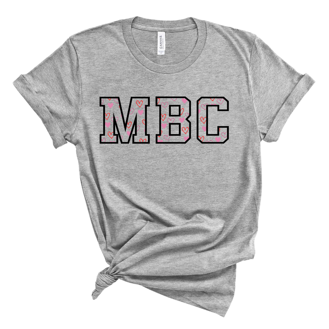 Mother-Baby Care Collegiate Hearts