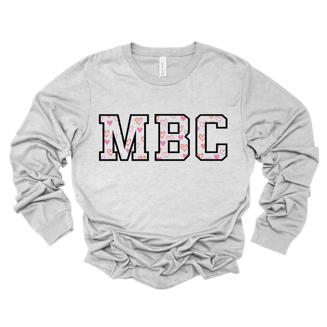 Mother-Baby Care Collegiate Hearts