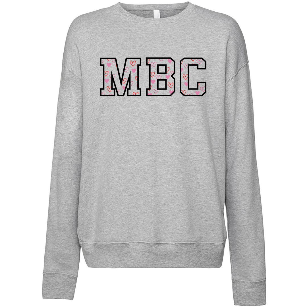 Mother-Baby Care Collegiate Hearts