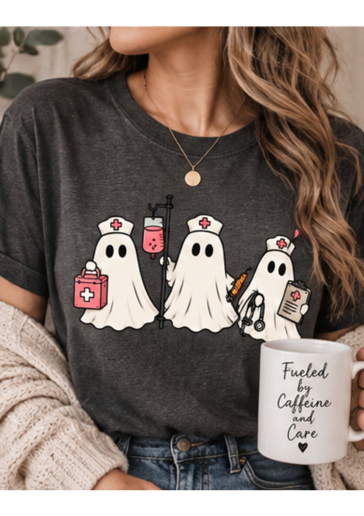 Medical Ghosts Comfort Colors Tee