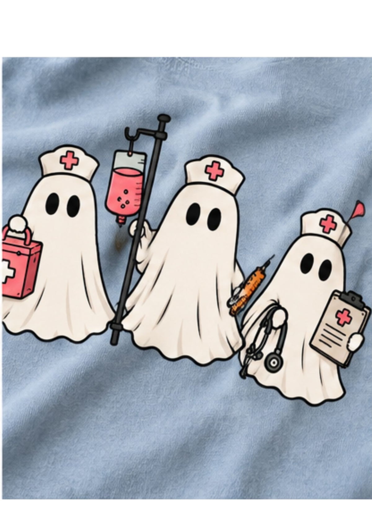 Medical Ghosts Comfort Colors Tee