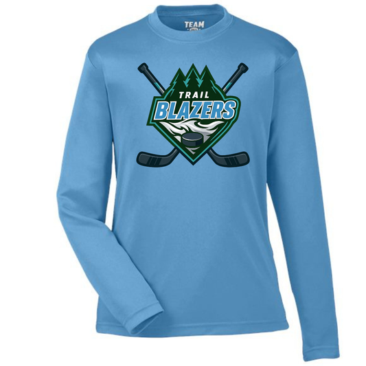 Youth Trail Blazers Performance Long Sleeve
