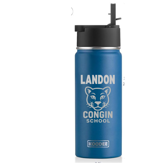 Personalized Congin Cougar Water Bottle – 18oz Stainless Steel