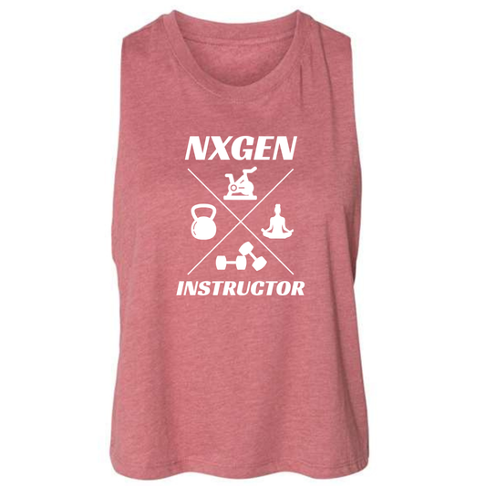 Bella Crop Muscle Tank - NXGEN Instructor
