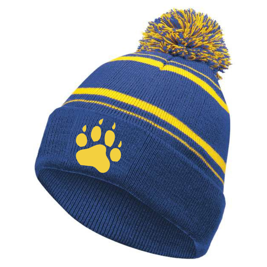 Congin Cougar Knit Pom Hat