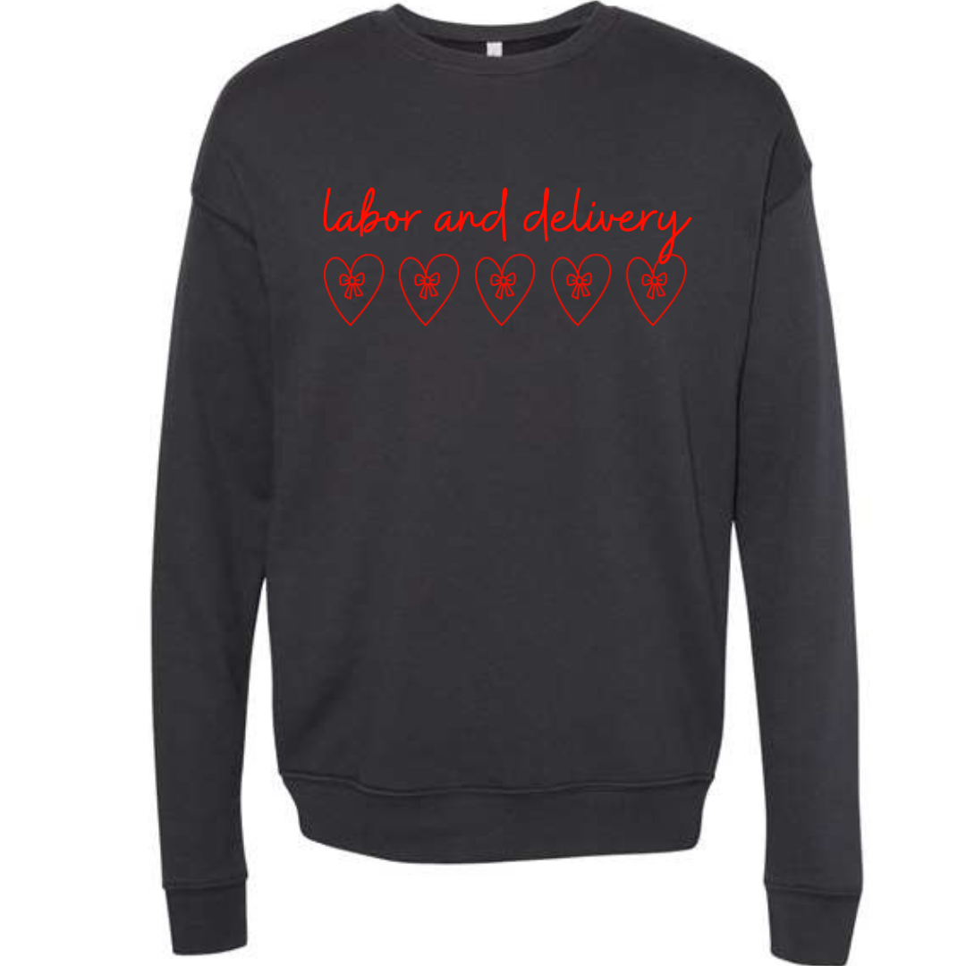 *NEW* 2026 Labor & Delivery Bow Hearts