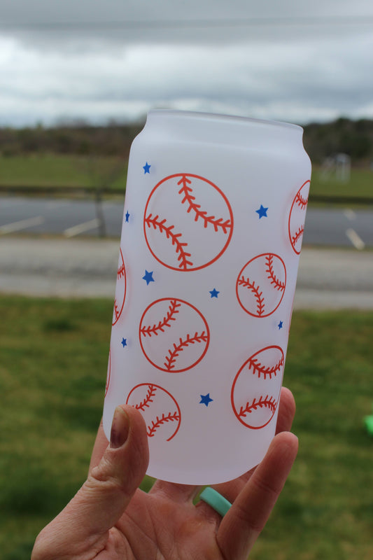 Sports Can Glass Cup