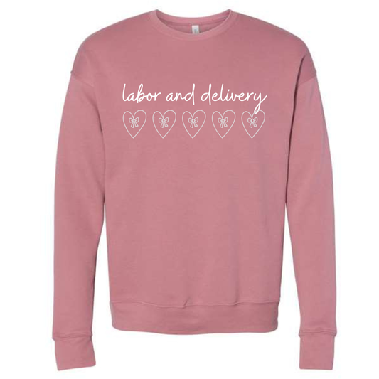*NEW* 2026 Labor & Delivery Bow Hearts