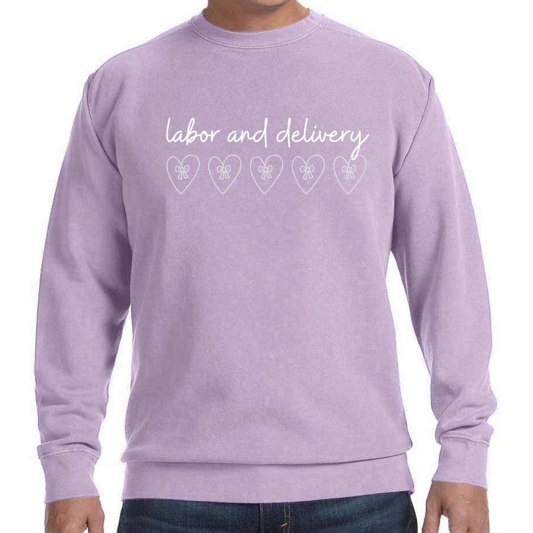 *NEW* 2026 Labor & Delivery Bow Hearts
